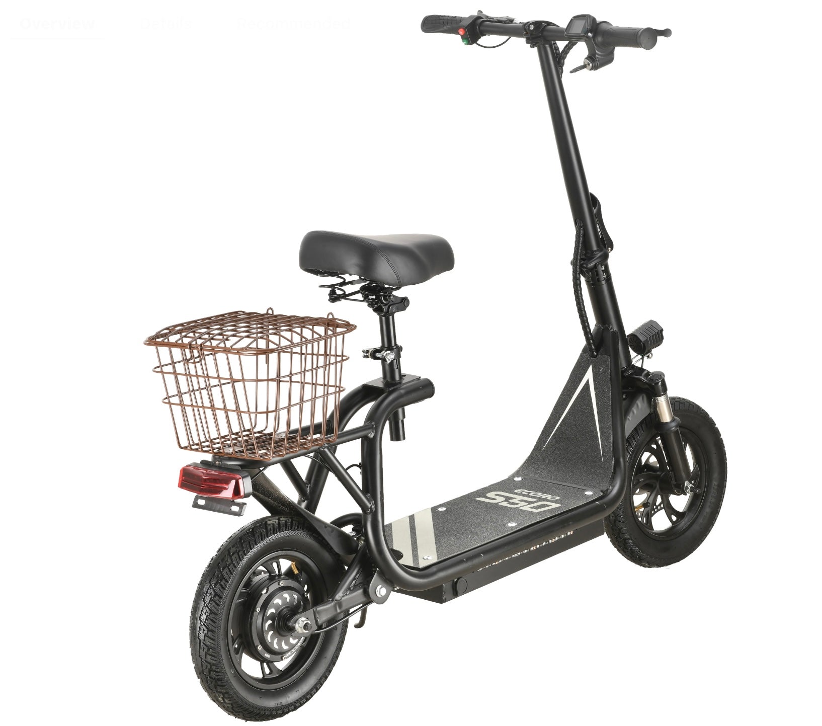New! Stealth Leisure Rider - Electric Seated Electric Scooter
