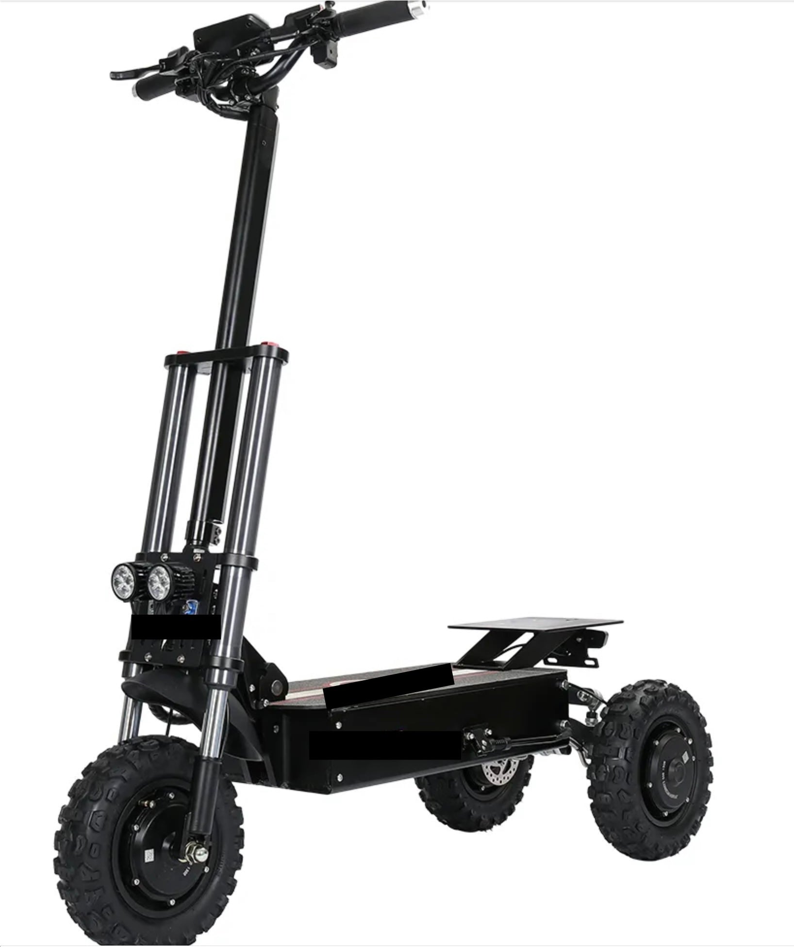 New! Stealth - XR3L Three Wheel Electric Scooter w/Seat & Trunk