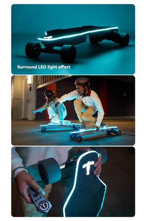 BACKFIRE ZEALOT X BELT DRIVE ELECTRIC SKATEBOARD