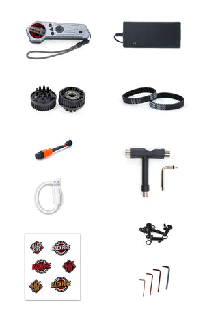 BACKFIRE ZEALOT X BELT DRIVE ELECTRIC SKATEBOARD