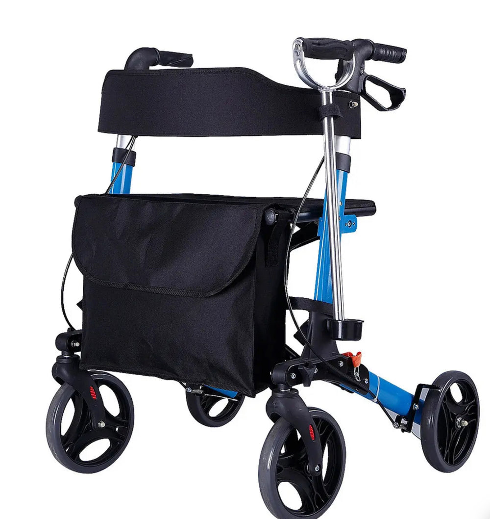 Rollator Walker - Foldable w/Back Rest