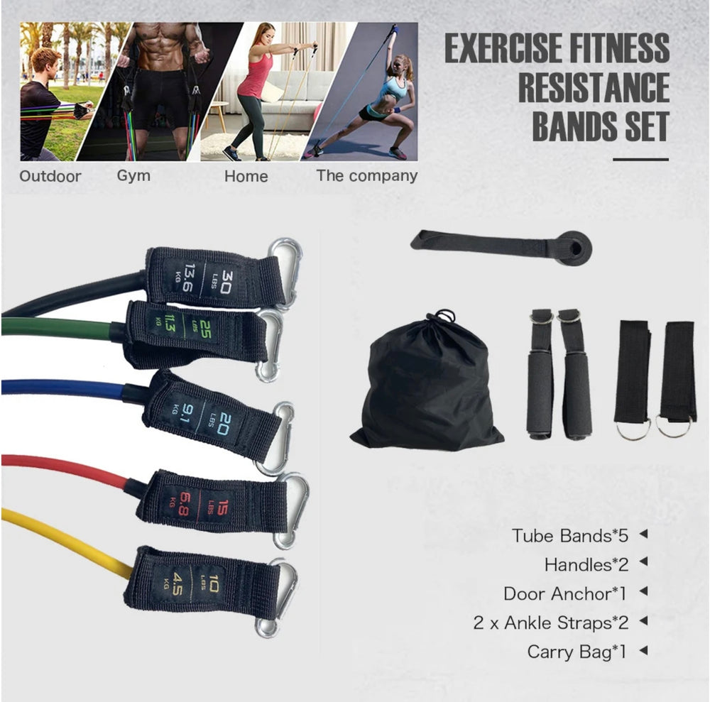 Resistance Bands Set, Exercise Bands