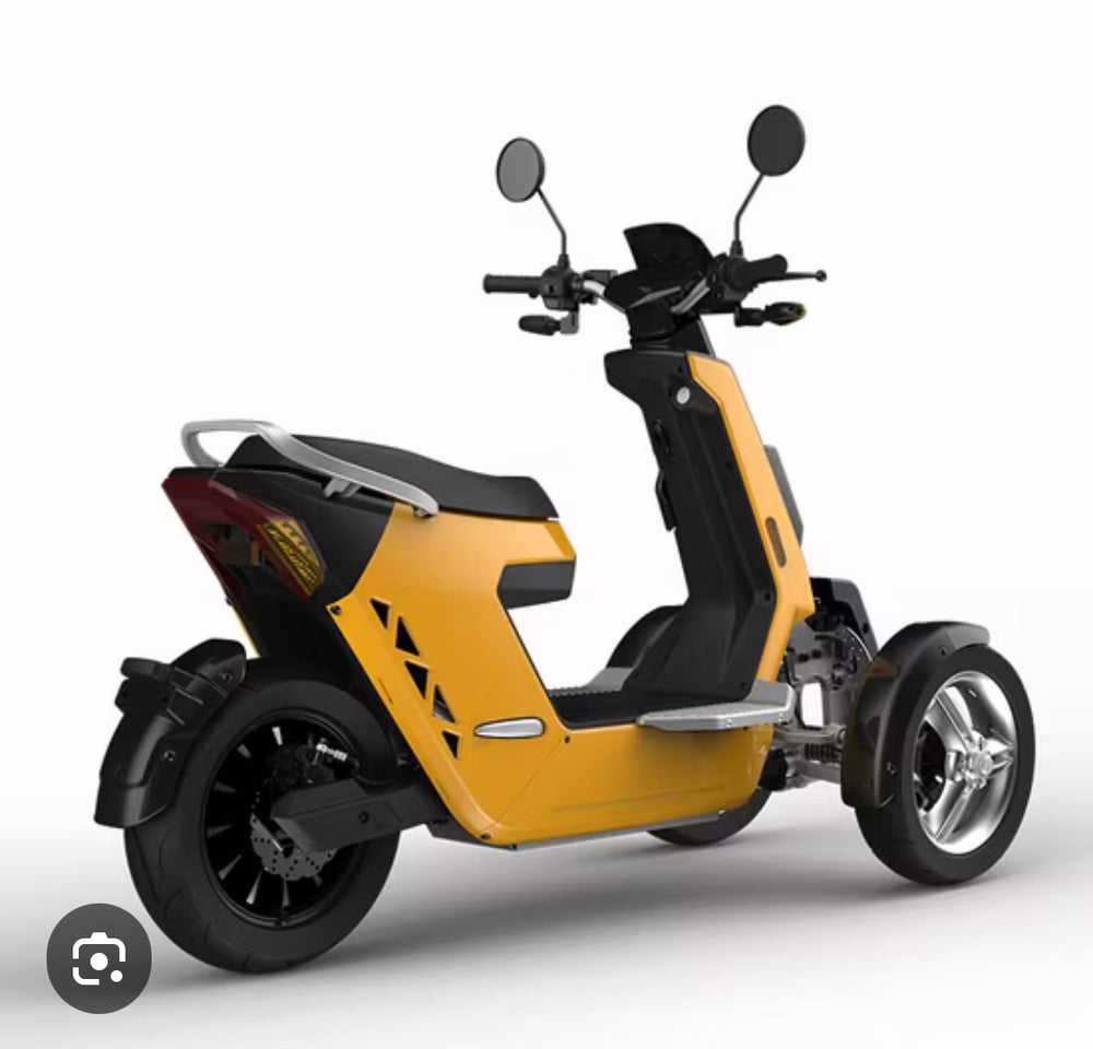 (New) Stealth Scooters® V28 Electric 3 Wheel Scooter/Moped