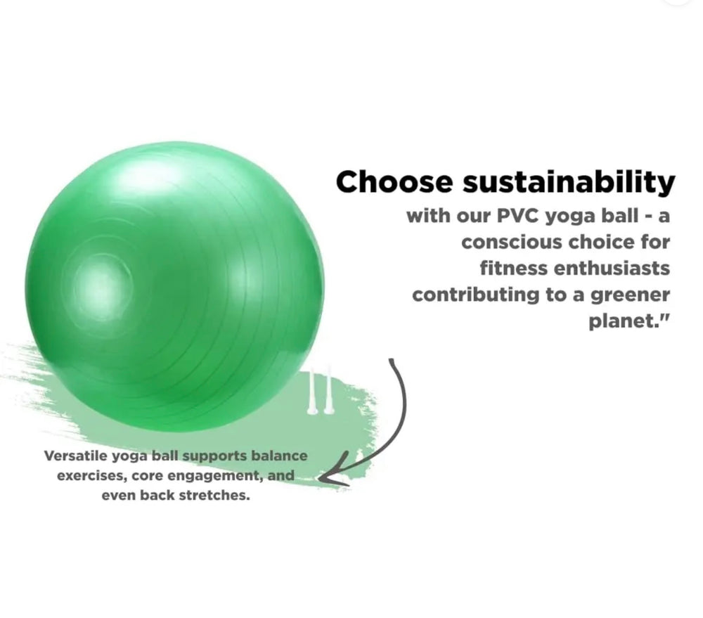 Excore ExCore Fitness™ Exercise Gym Ball for Fitness, Anti Slip, Core Workout ...