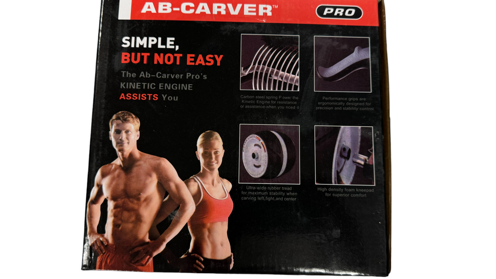 Ab Spring Machine AB Wheel Roller w/Resistance Spring, Auto Rebound Exercise Wide Wheels ...