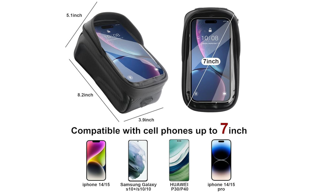 E-Bike, E-Scooter & Bicycle  Phone Case w/Storage Space