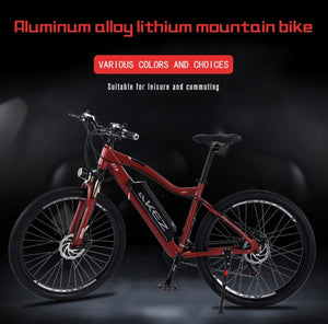 Akez 27.5” Electric Mountain bike w/Power Assist 500W