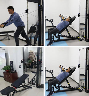 ExCore Fitness™ XR-2 Mirror Cable Crossover Machine