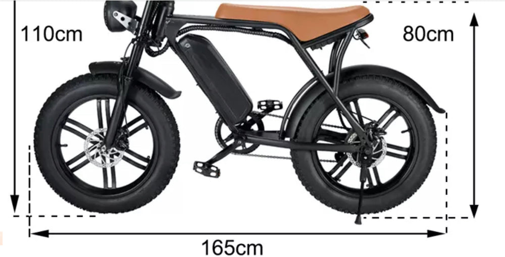 “Nitro 1” Electric  Bike All Terrain 20*4.0 Fat Tires