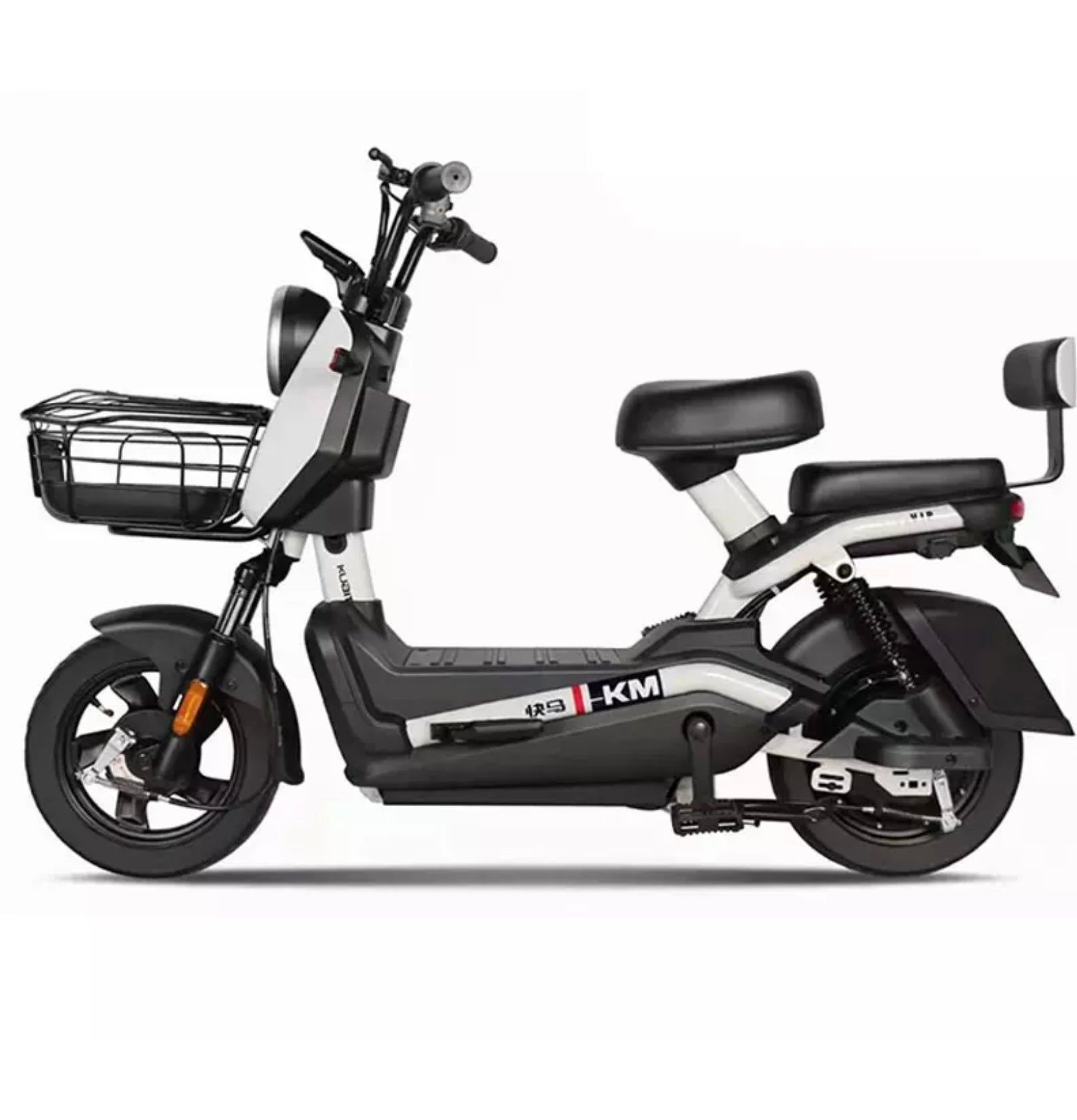 Stealth Avenger 3-Speed Electric Scooter 18MPH, Range 30 Miles- 2 Seated