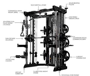 ExCore Fitness ™ Model XR18 Smith Machine