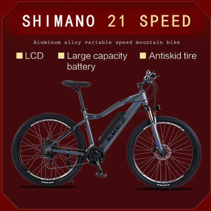 Akez 27.5” Electric Mountain bike w/Power Assist 500W