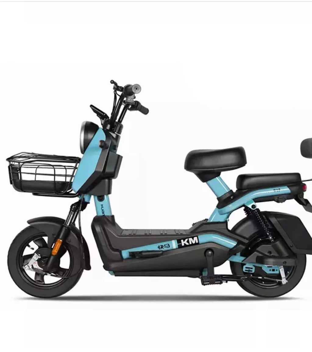 Stealth Avenger 3-Speed Electric Scooter 18MPH, Range 30 Miles- 2 Seated