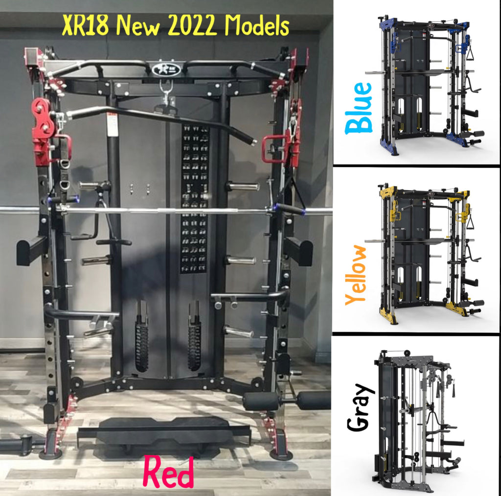 Smith Machine Model XR18  with customized weight stack