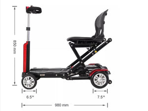 JBH Remote Control Folding  Mobility Scooter