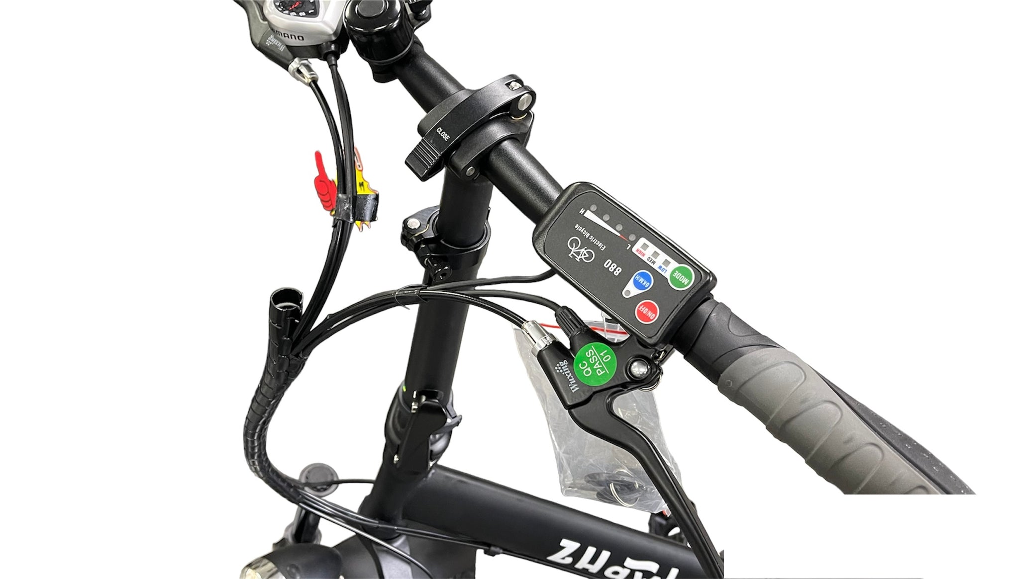 ZHawk Foldable Electric Bike 20” Wheels 4” Fat Tires